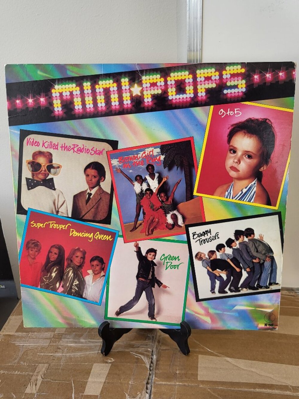 Mini Pops (Various Artists) Vinyl LP (1982) K-tel International NU-5580; GC+